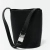 Bags*St. Agni Adjustable Bucket Bag - Black
