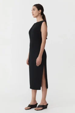 Dresses*St. Agni Arc Cut Out Dress - Black
