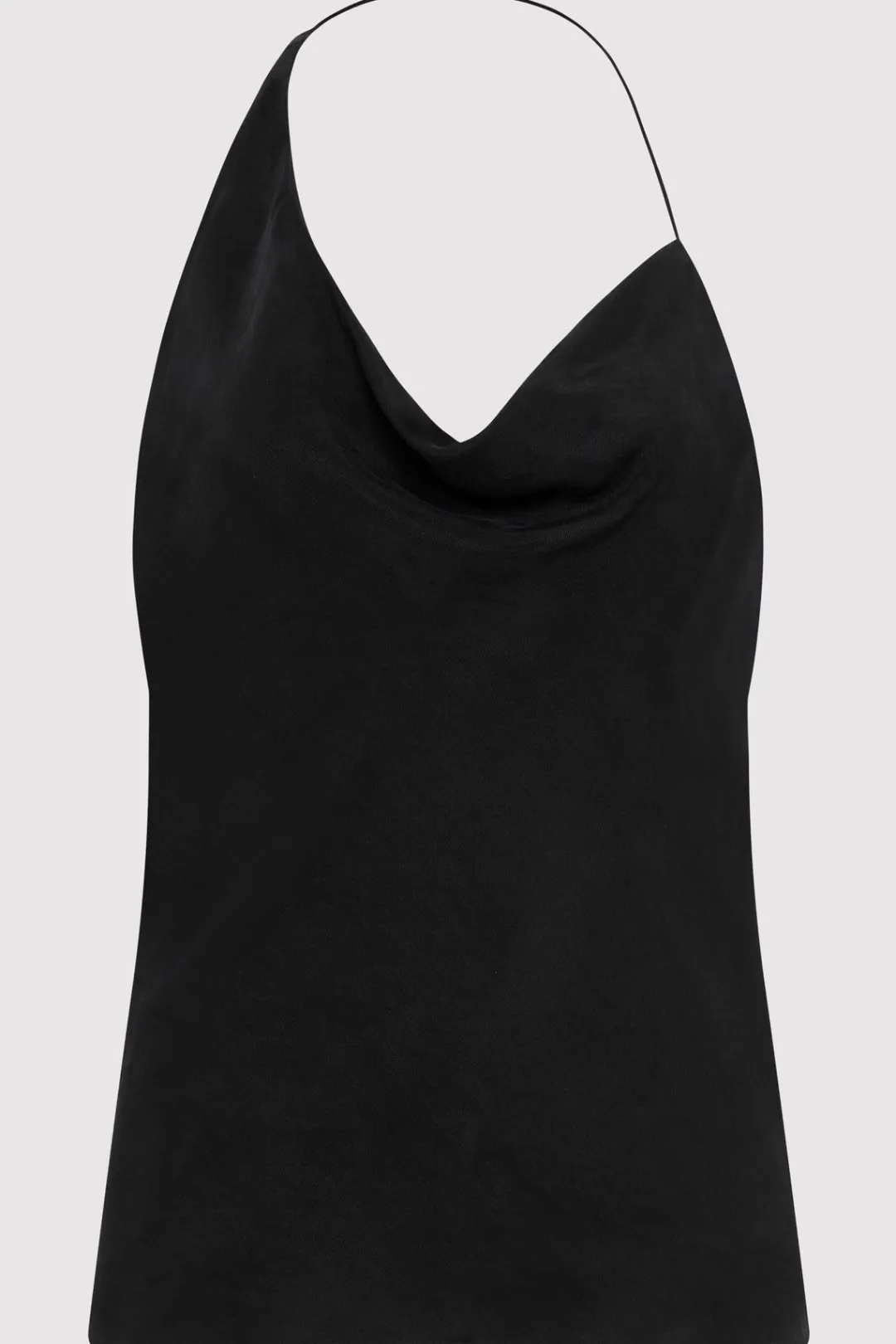 Tops*St. Agni Asymm Drape Top - Washed Black