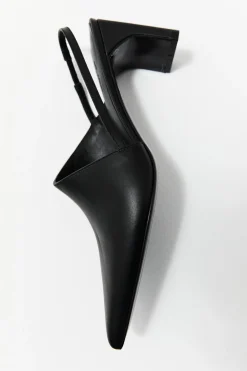 Heels*St. Agni Asymmetric Heel - Black