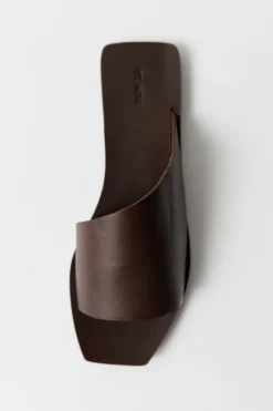 Slides*St. Agni Asymmetric Slide - Chocolate