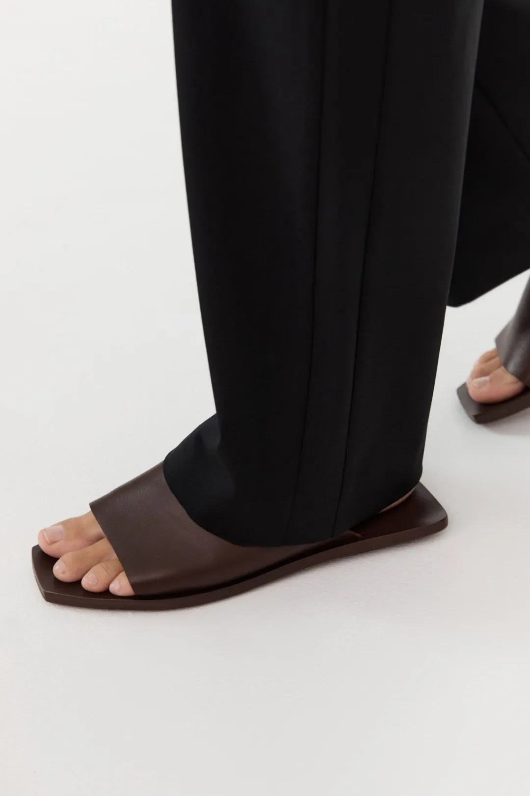 Slides*St. Agni Asymmetric Slide - Chocolate