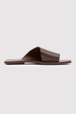 Slides*St. Agni Asymmetric Slide - Chocolate