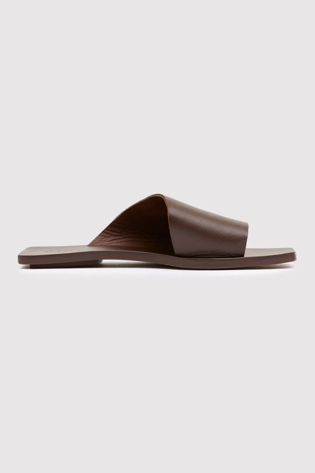 Slides*St. Agni Asymmetric Slide - Chocolate