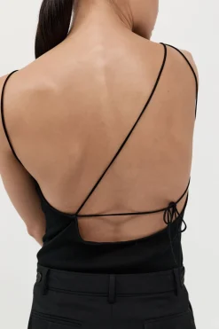 Knitwear*St. Agni Ava Knit Top - Jet Black