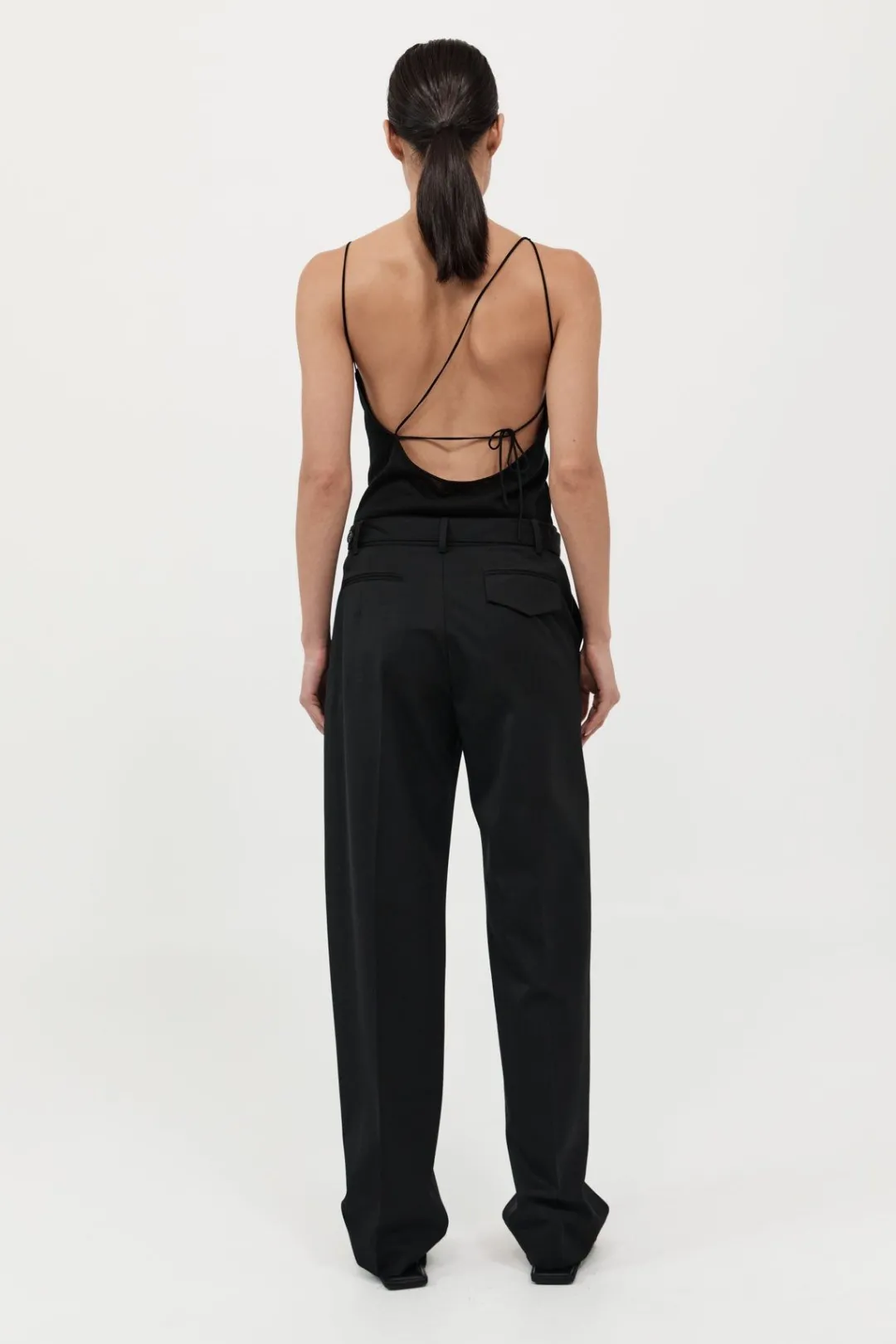 Knitwear*St. Agni Ava Knit Top - Jet Black