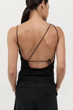 Knitwear*St. Agni Ava Knit Top - Jet Black