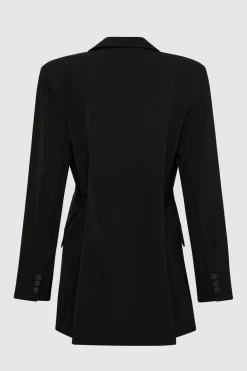 Jackets*St. Agni Belt Detail Blazer - Black