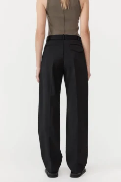 Tailoring*St. Agni Belted Pants - Black