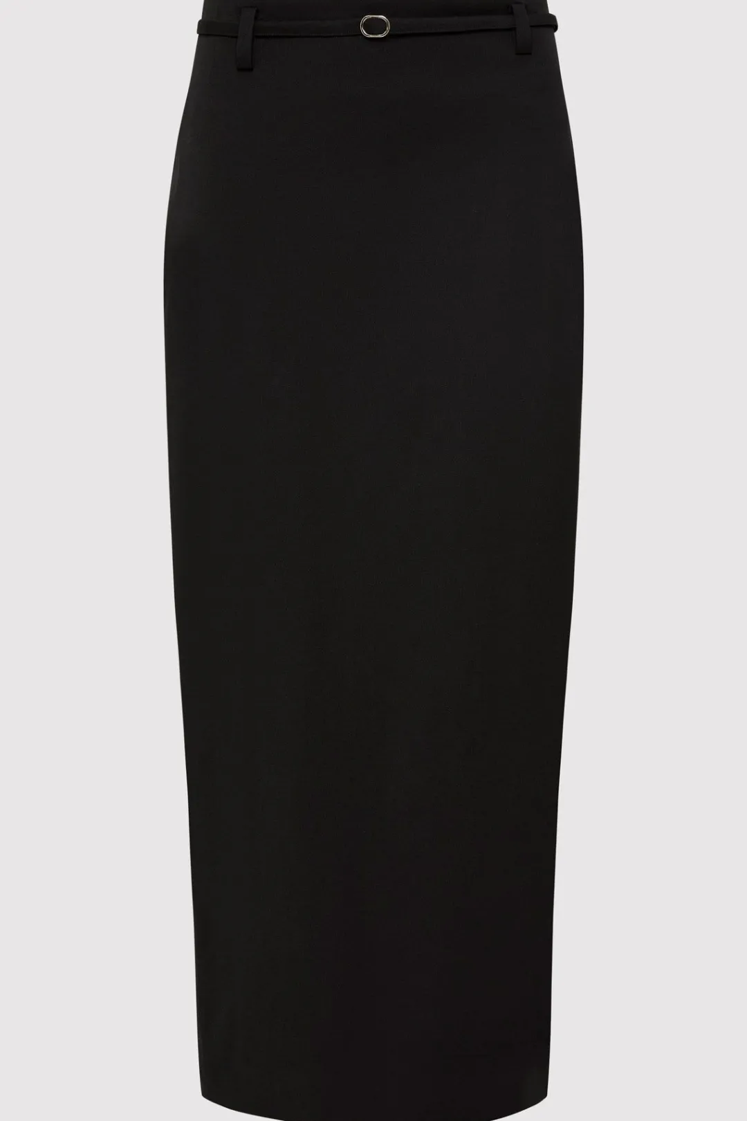 Skirts*St. Agni Belted Pencil Skirt - Black
