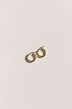 Jewellery*St. Agni Bianca Hoops - By Vermeer