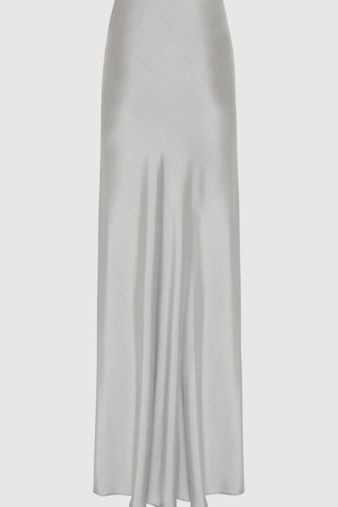 Skirts*St. Agni Bias Slip Skirt - Silver