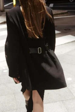 Jackets*St. Agni Blazer Dress - Black
