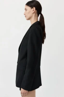 Tailoring*St. Agni Carter Blazer - Black