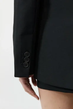 Tailoring*St. Agni Carter Blazer - Black