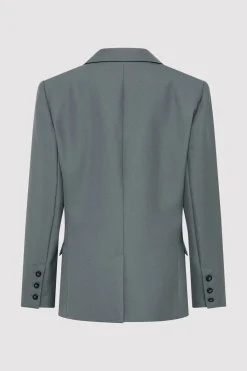 Tailoring*St. Agni Carter Blazer - Slate