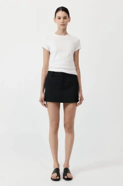 Skirts*St. Agni Carter Mini Skirt - Black