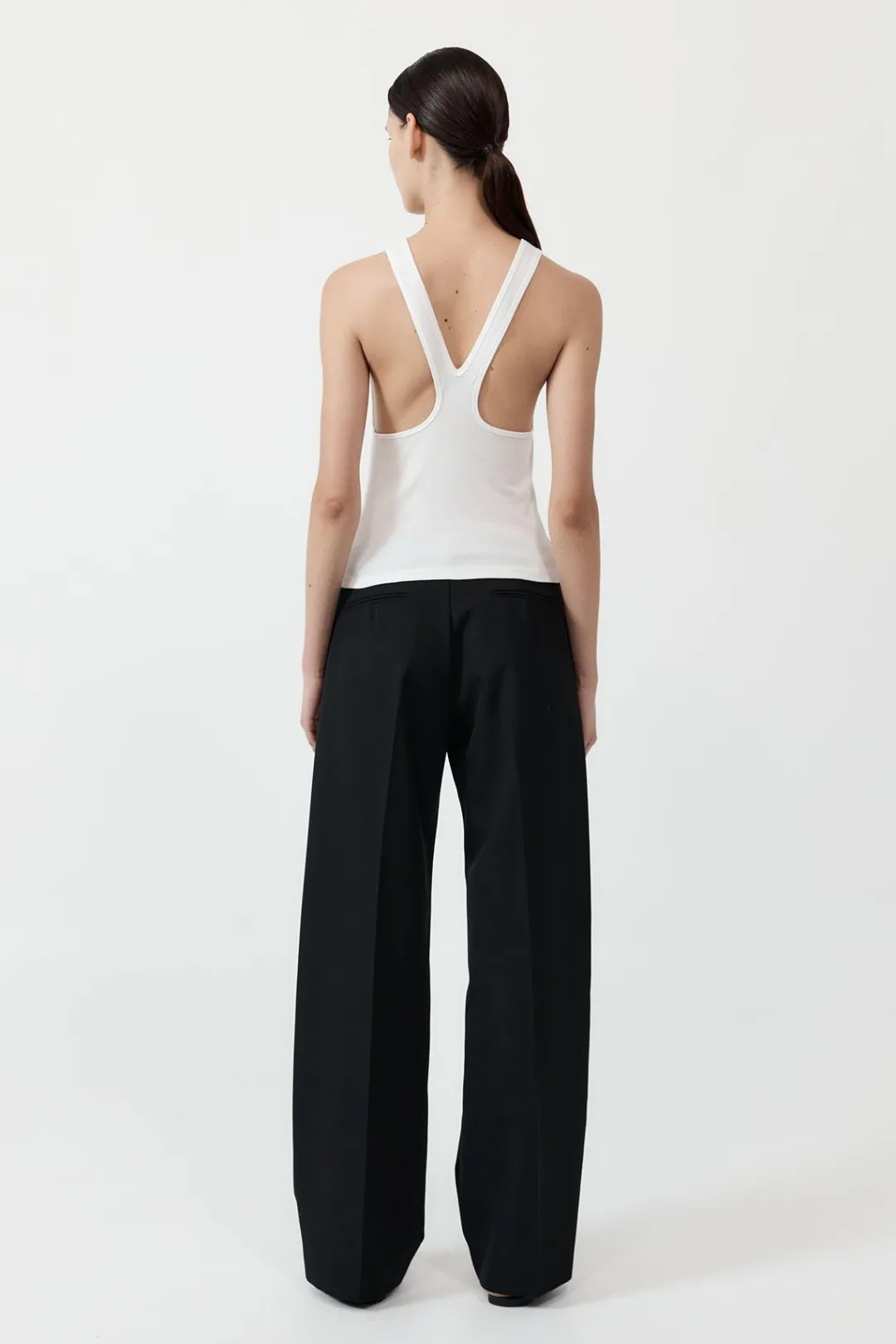 Tailoring*St. Agni Carter Trousers - Black