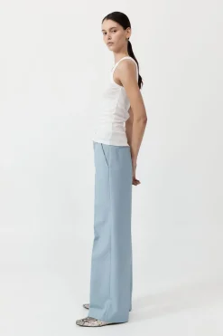 Unisex*St. Agni Carter Trousers - Stone Blue