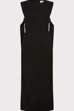 Dresses*St. Agni Classic Side Detail Dress - Black