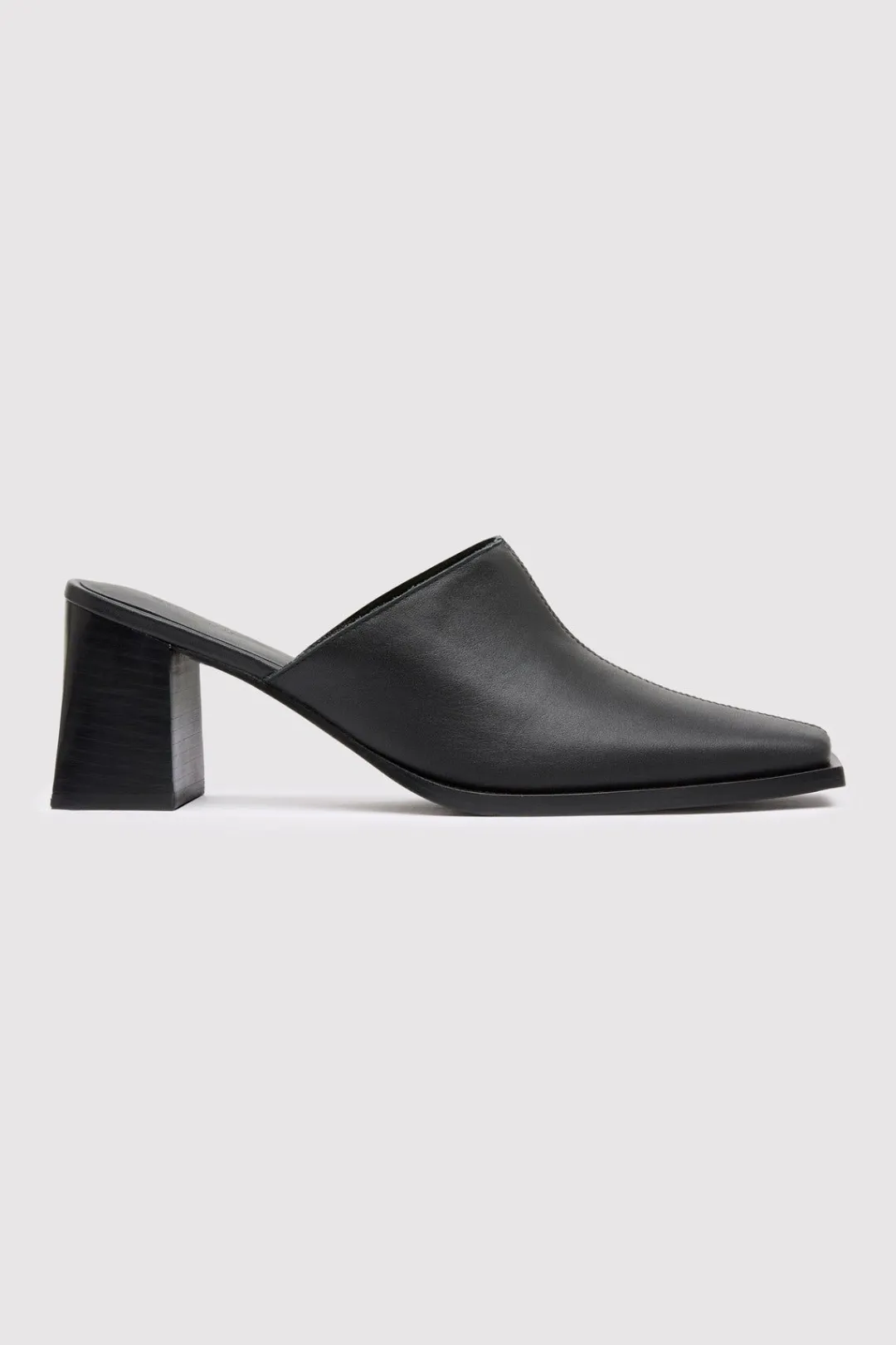 Heels*St. Agni Clog Heel - Black