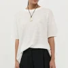 Basics*St. Agni Copain Knit Tee - Off White