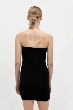 Dresses*St. Agni Curve Knit Mini Dress - Black