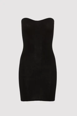 Dresses*St. Agni Curve Knit Mini Dress - Black