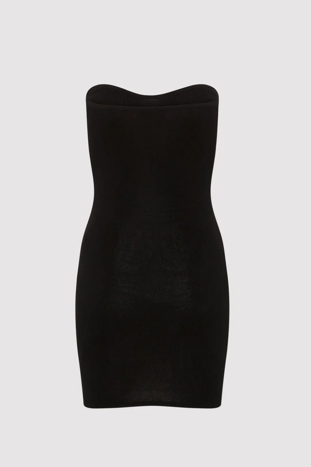 Dresses*St. Agni Curve Knit Mini Dress - Black