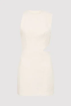 Dresses*St. Agni Deconstructed Mini Dress - Ivory