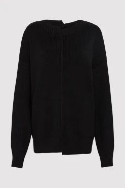 Jumpers*St. Agni Deconstructed Pullover - Black