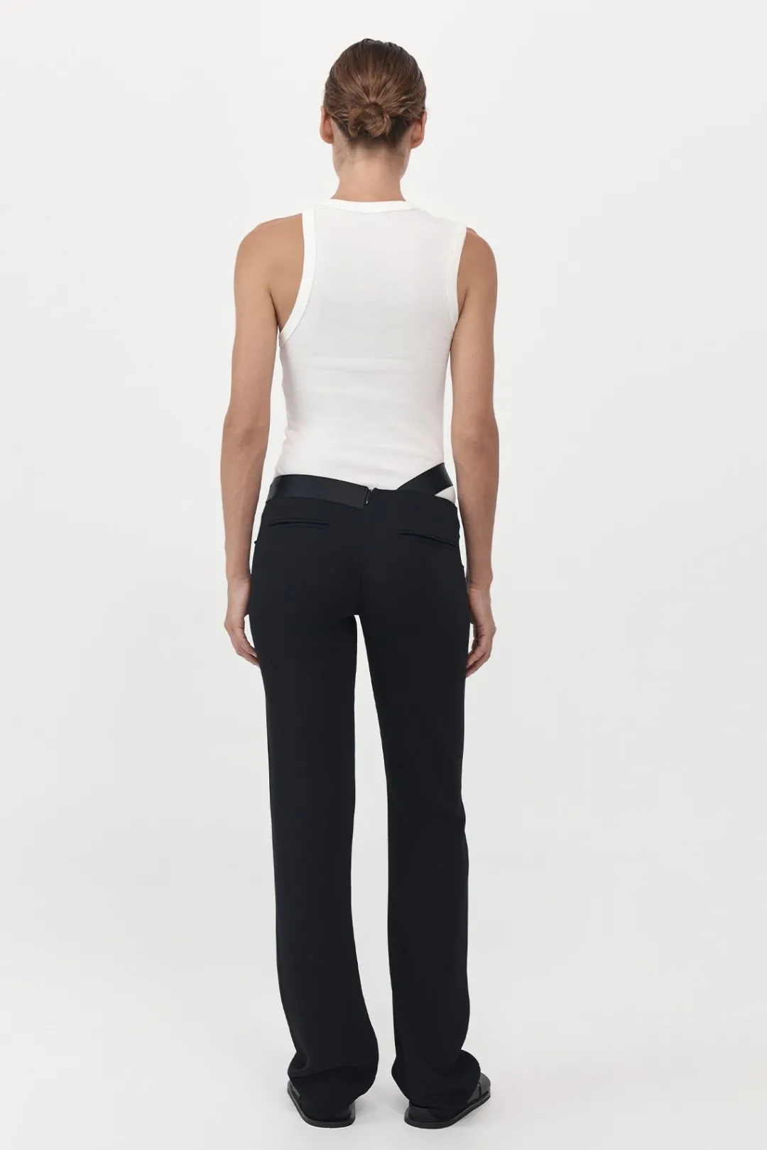 Pants*St. Agni Deconstructed Trousers - Black