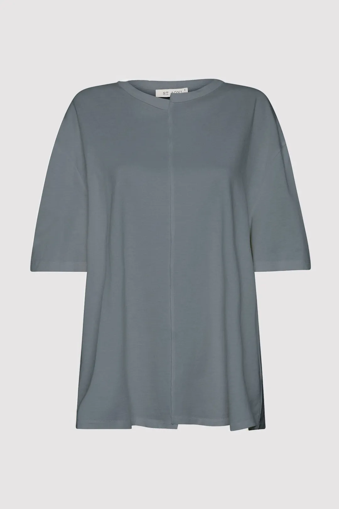 Unisex*St. Agni Deconstructed T-Shirt - Diesel Grey
