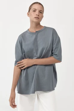 Basics*St. Agni Deconstructed T-Shirt - Diesel Grey