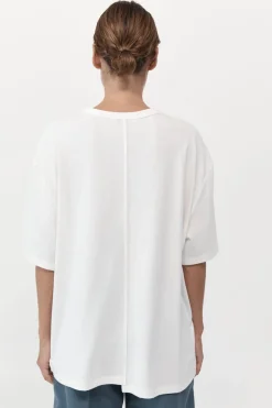 Unisex*St. Agni Deconstructed T-Shirt - White