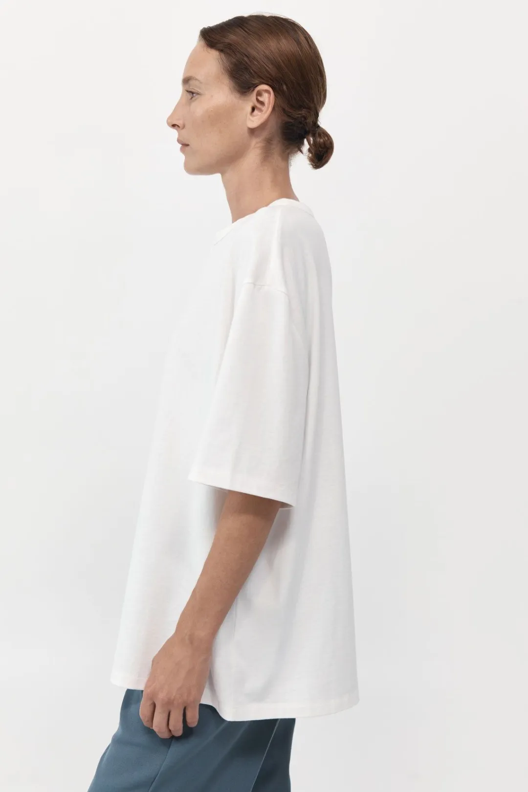 Tops*St. Agni Deconstructed T-Shirt - White