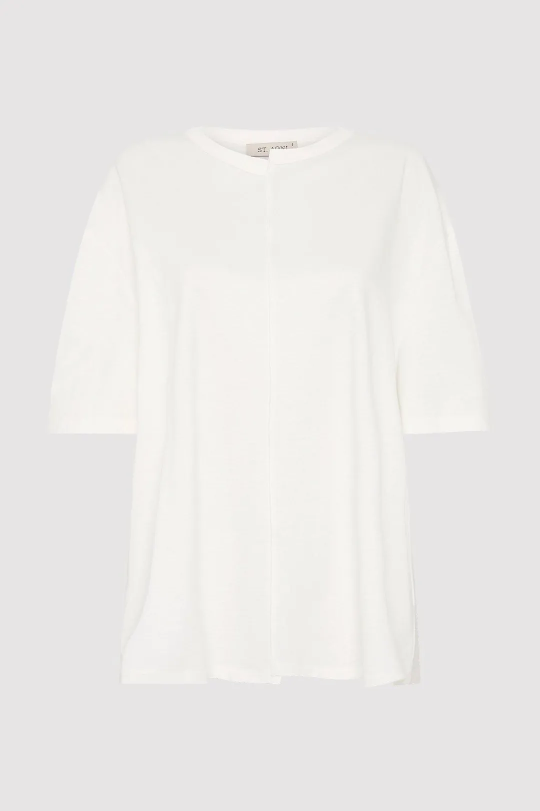 Tops*St. Agni Deconstructed T-Shirt - White