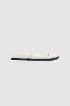 Slides*St. Agni Fine Strap Slide - Cool White