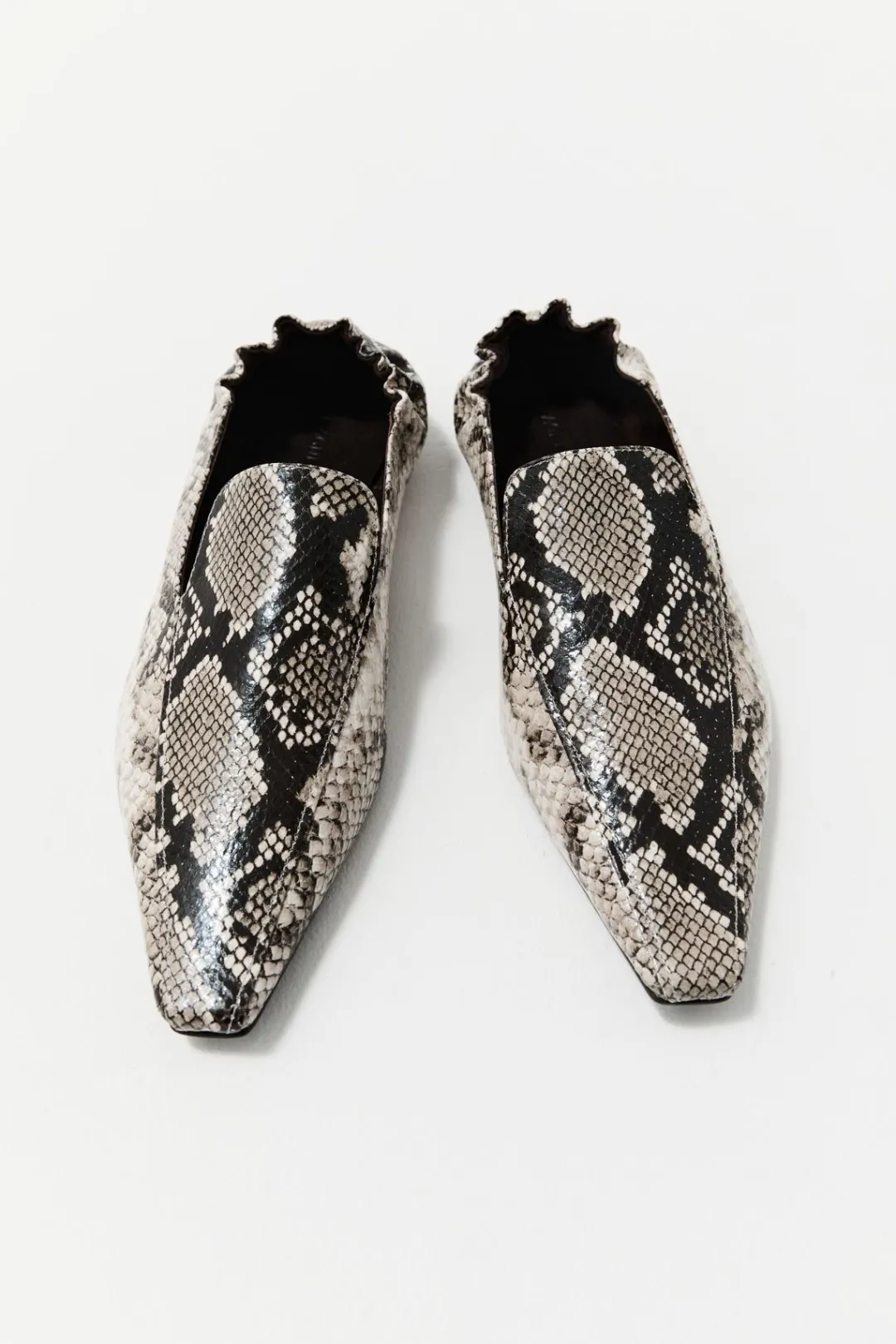 Flats*St. Agni Flat Loafer - Python