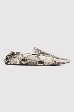 Flats*St. Agni Flat Loafer - Python