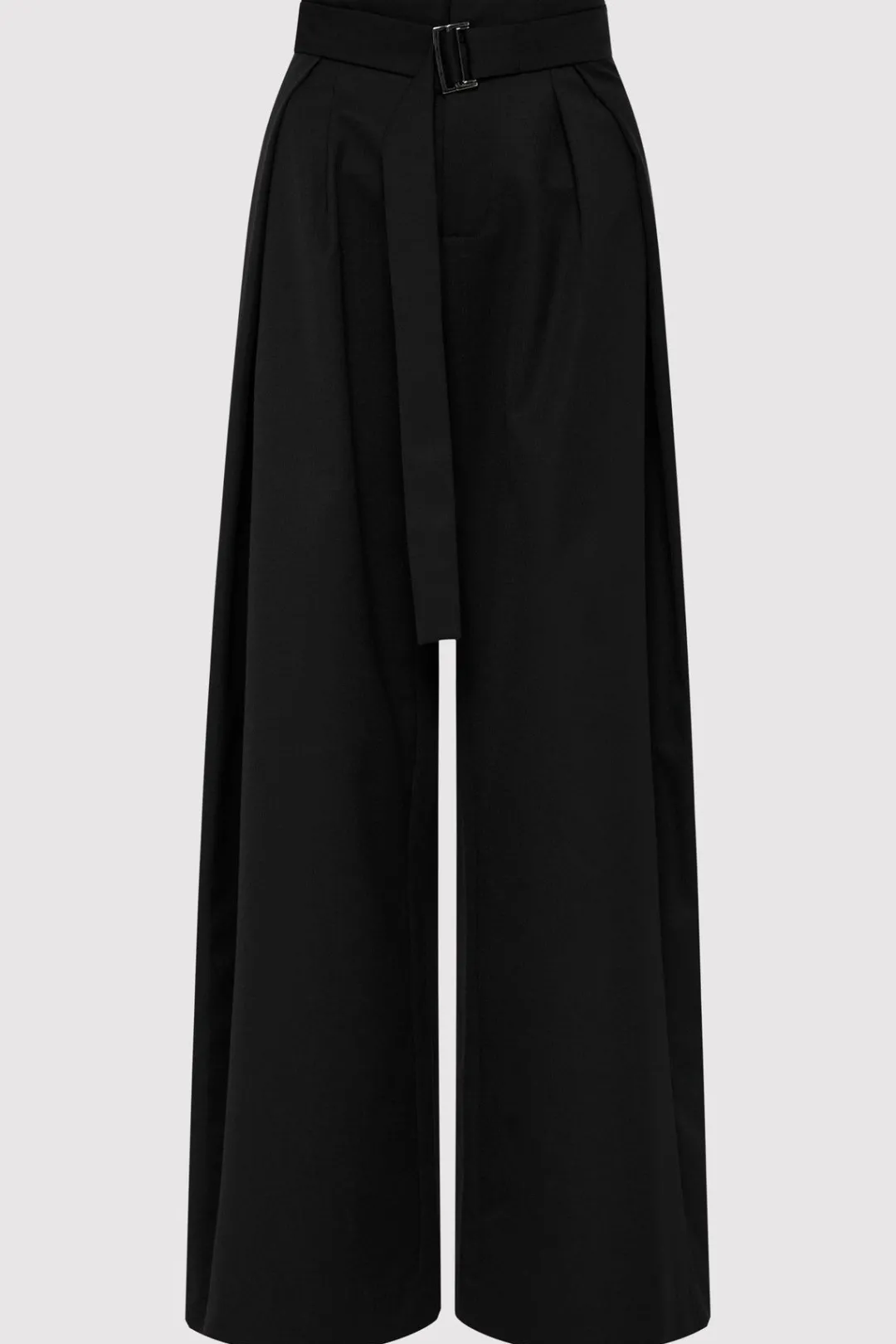 Pants*St. Agni Fold Trousers - Black