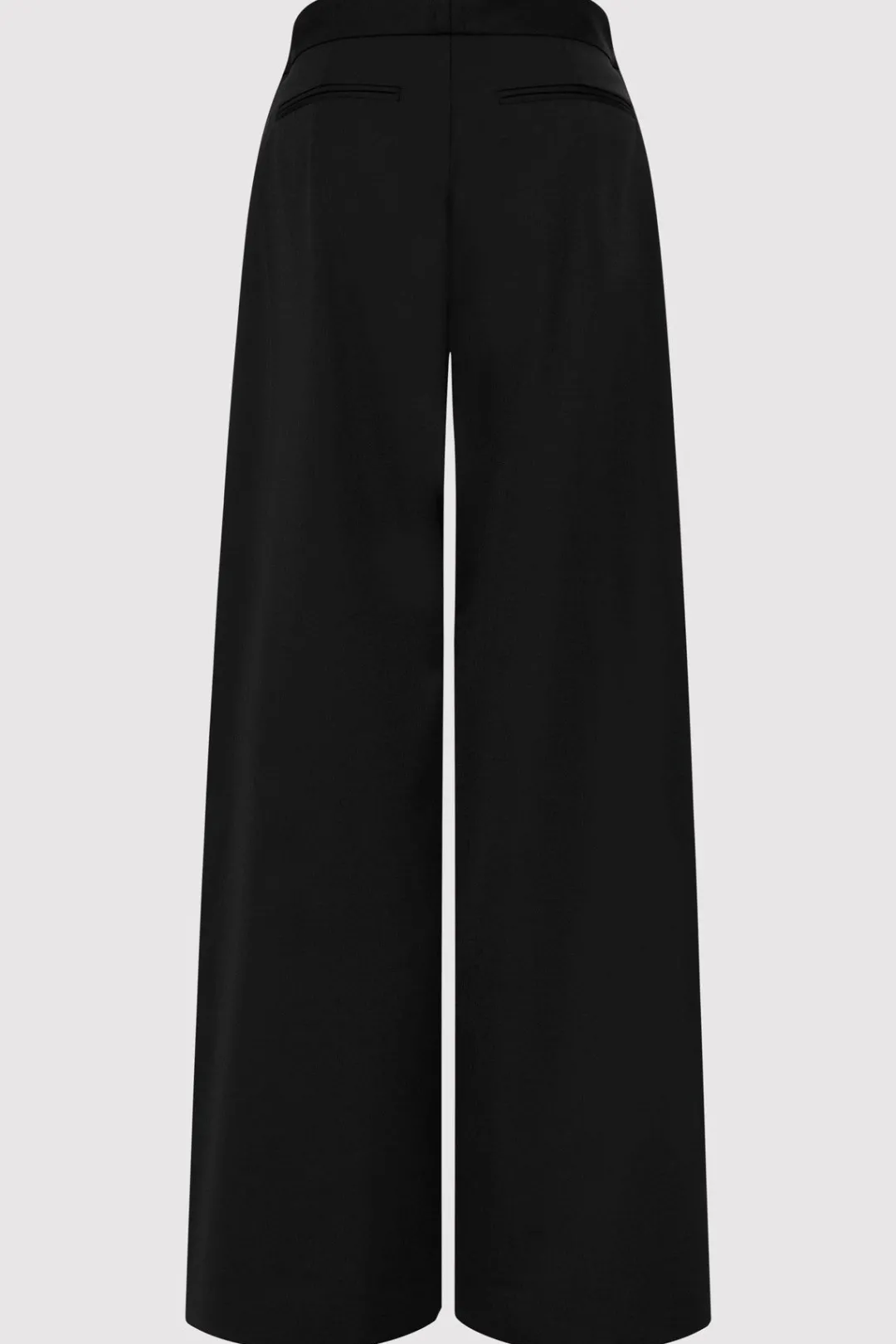 Pants*St. Agni Fold Trousers - Black