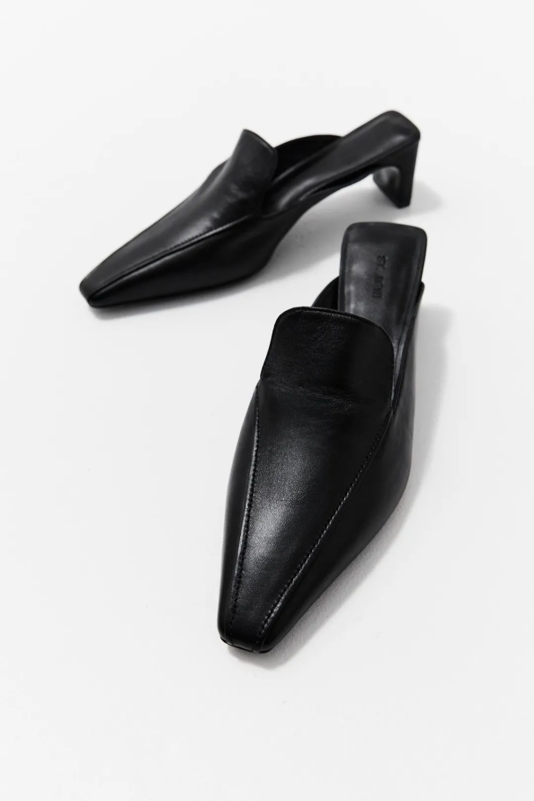 Heels*St. Agni Heeled Loafer - Black