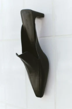 Heels*St. Agni Heeled Loafer - Black