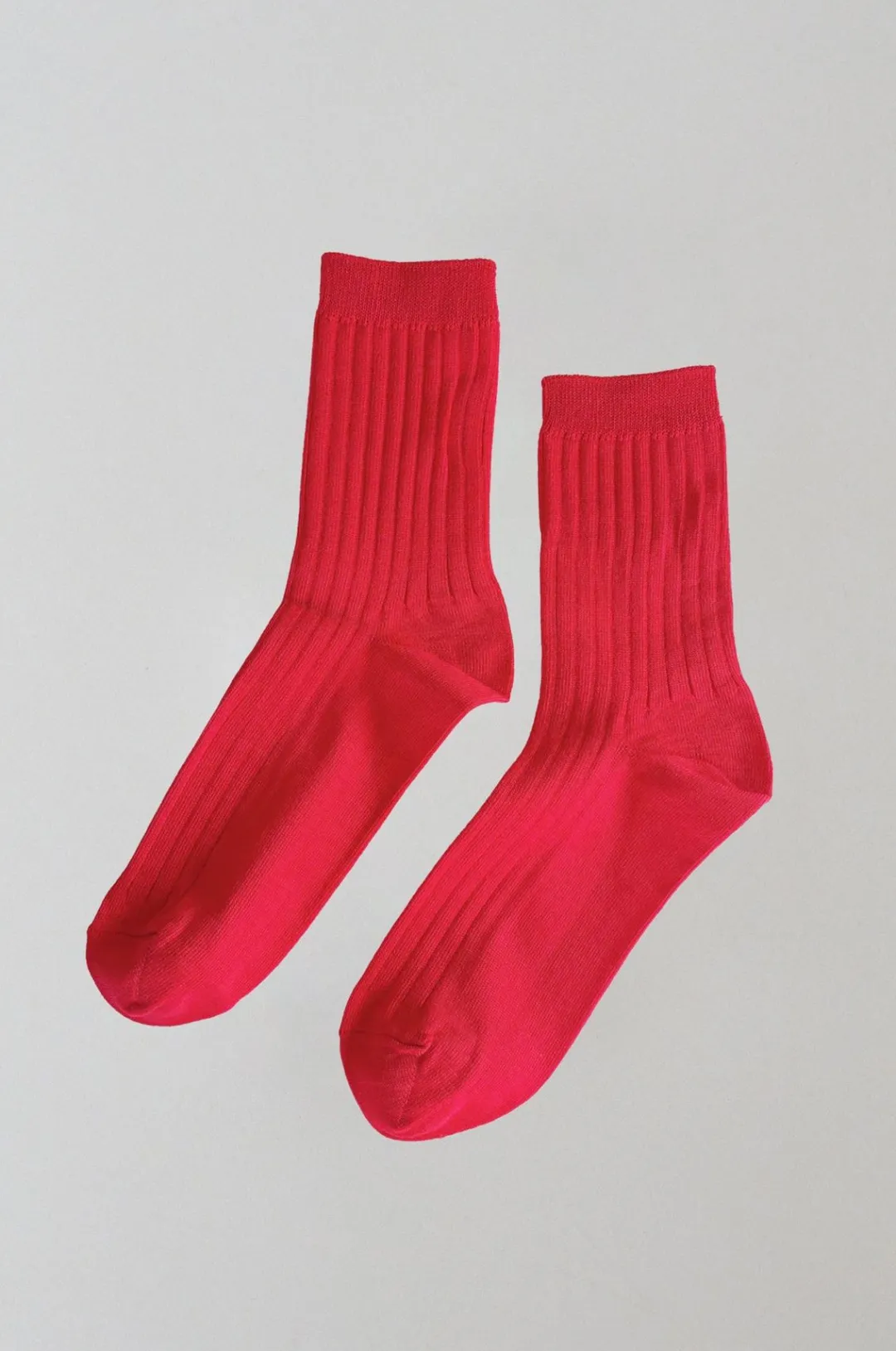 Socks*St. Agni Her Socks - Classic Red - By Le Bon