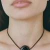 Jewellery*St. Agni Heures Necklace - Black - By Ayllón