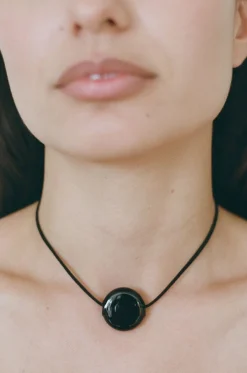Jewellery*St. Agni Heures Necklace - Black - By Ayllón