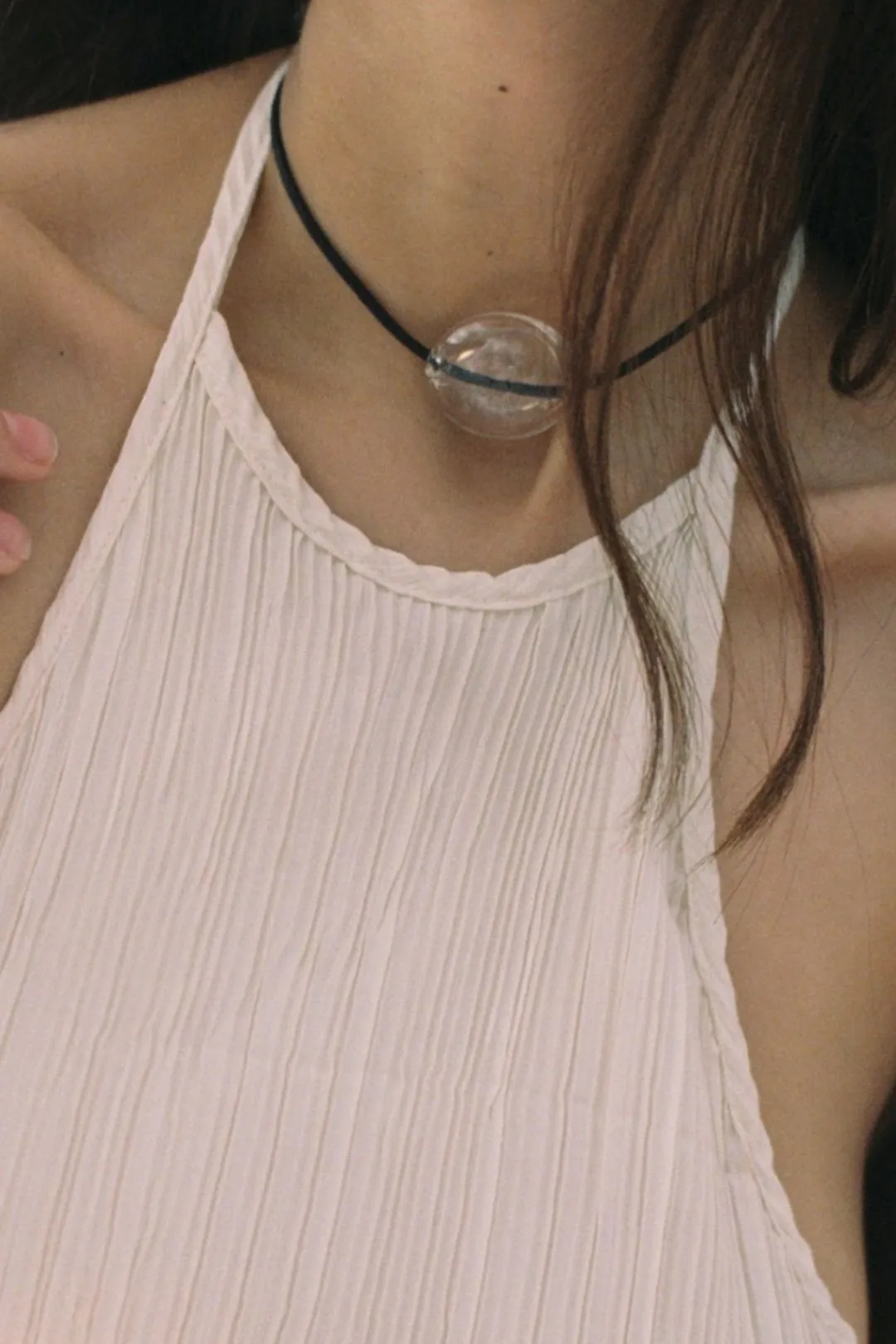 Jewellery*St. Agni Heures Necklace - Clear - By Ayllón