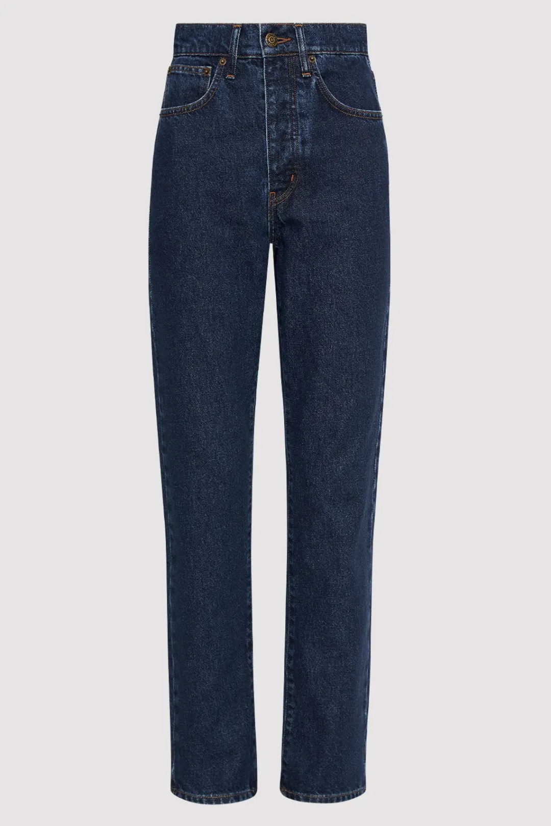 Pants*St. Agni High Waist Crop Straight Jeans - Indigo