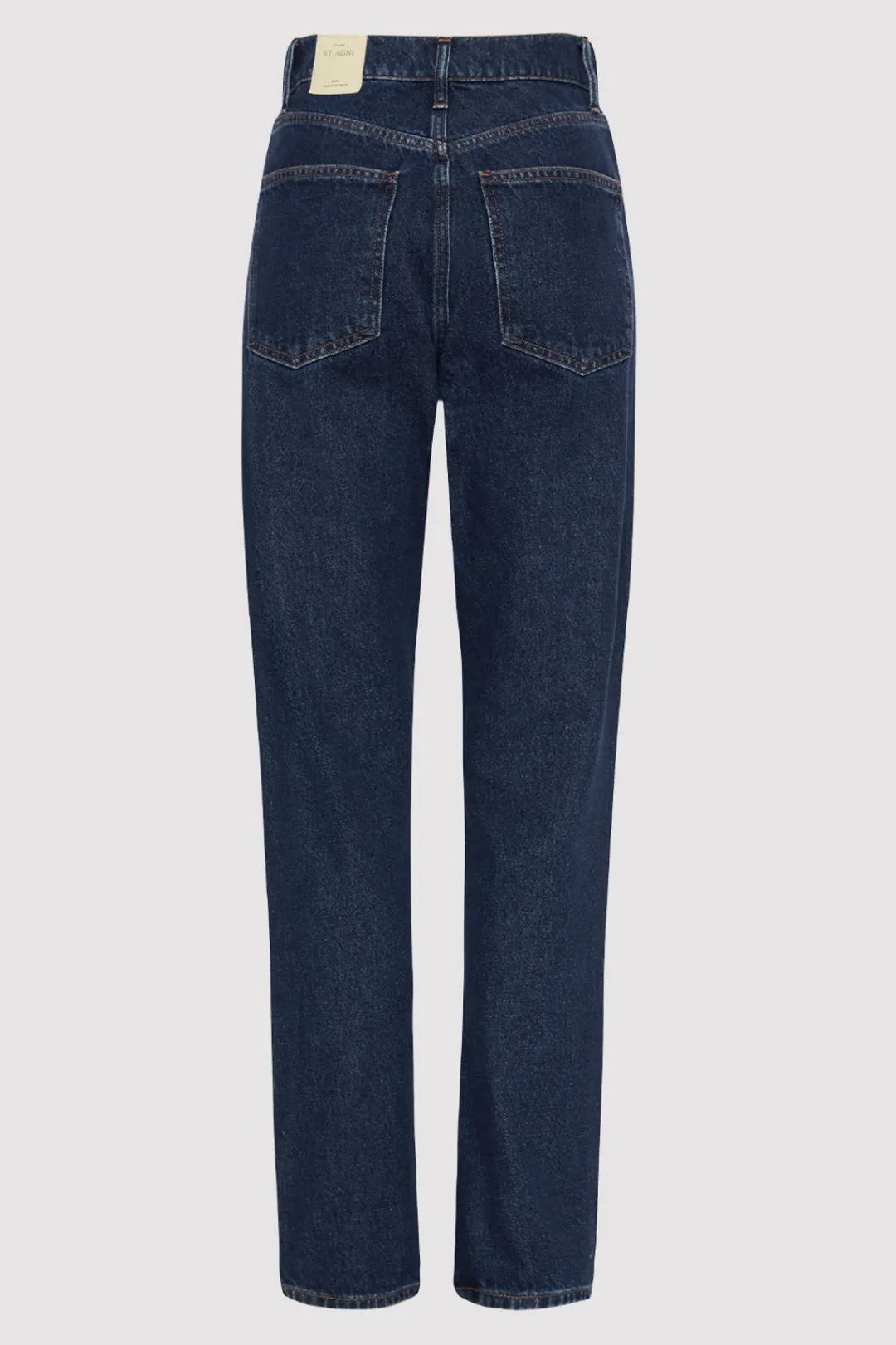 Pants*St. Agni High Waist Crop Straight Jeans - Indigo
